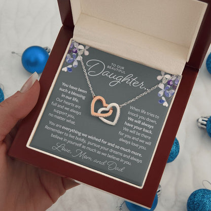 Daughter Gifts from Mom and Dad - Everything I Wished For Necklace