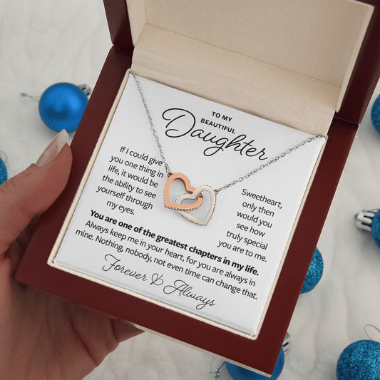 Gift for Daughter from Mom or Dad - Always Keep Me in Your Heart
