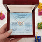 Gift for Daughter - I Will Always Have Your Back Necklace