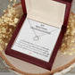 Gift for Granddaughter - I Held This Pretty Heart Necklace