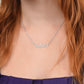 Gift for Daughter from Dad - Braver, Smarter, Stronger Custom Name Necklace