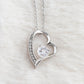 To my Granddaughter - Always Keep Me In Your Heart - Necklace Gift for Granddaughter
