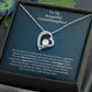 To my Granddaughter - Always Keep Me In Your Heart - Necklace Gift for Granddaughter