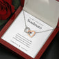 Anniversary Gifts for Girlfriend 1 Year - One Year Anniversary Gift for Her - Wife two hearts necklace