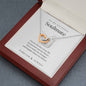 Anniversary Gifts for Girlfriend 1 Year - One Year Anniversary Gift for Her - Wife two hearts necklace